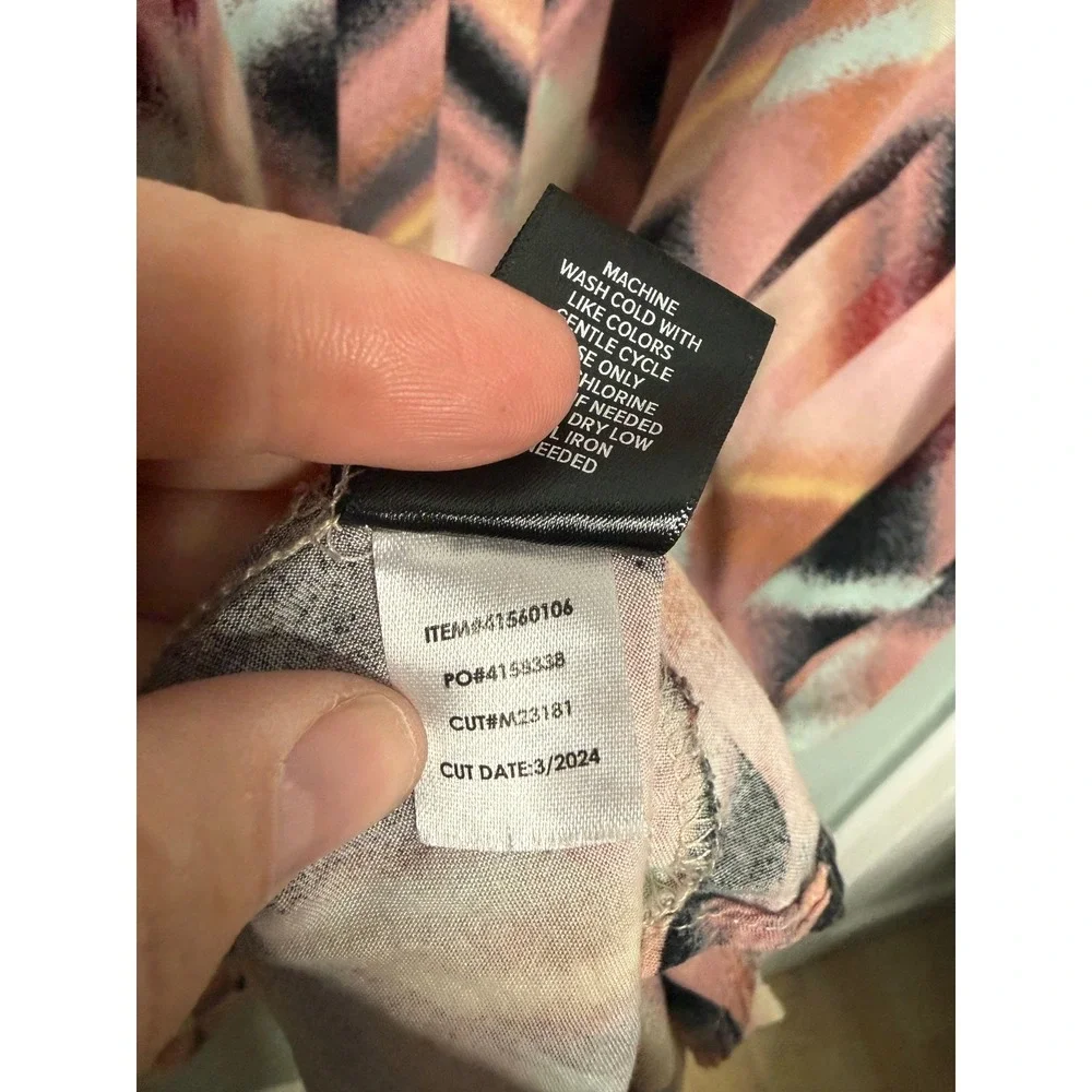 Torrid mini challis skater‎ dress pink - Picture 6 of 9